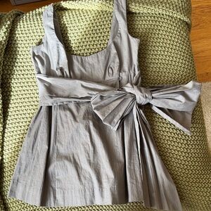 Anthropologie Odille Gray Bow Top